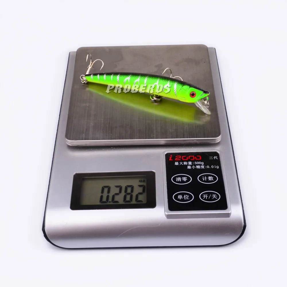 8pc/lot New PRO BEROS Design jointed Dying fish fishing lures 9.5cm/8g 8color tackle 6# hook bait DW1178 | Спорт и развлечения