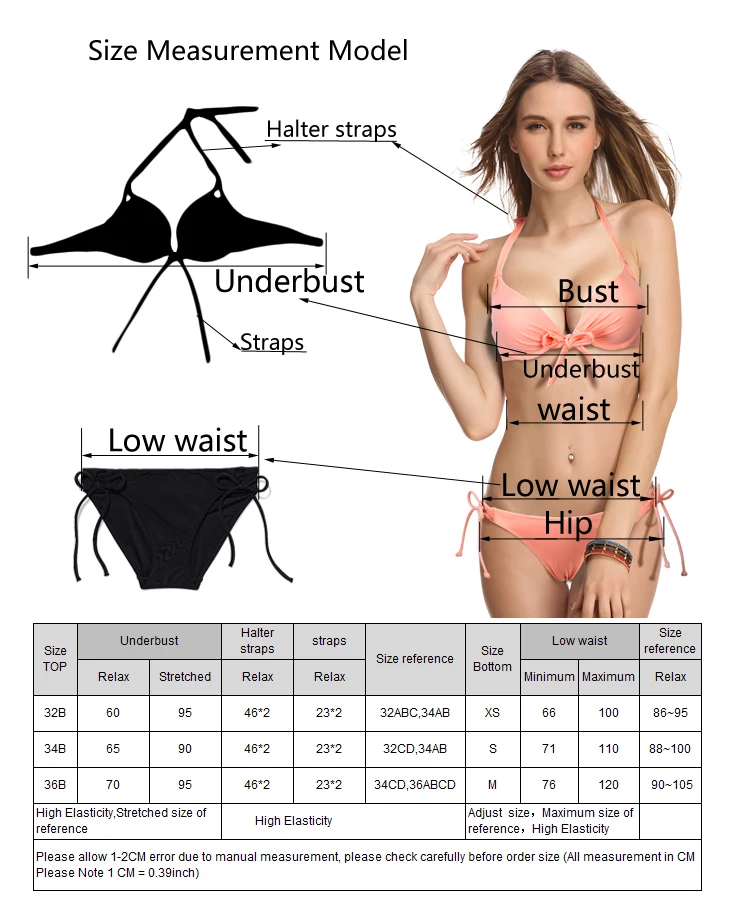 Sexy Underwire Bikinis Set Bikini top Push Up Swimwear Women Thick pad Swimsuit Secret Bottom Beach Bathing Suit Red Pinting