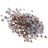 all sizes lt topaz hot fix rhinestone iron on rhinestones for clothes high quality glass crystal hot fix stone