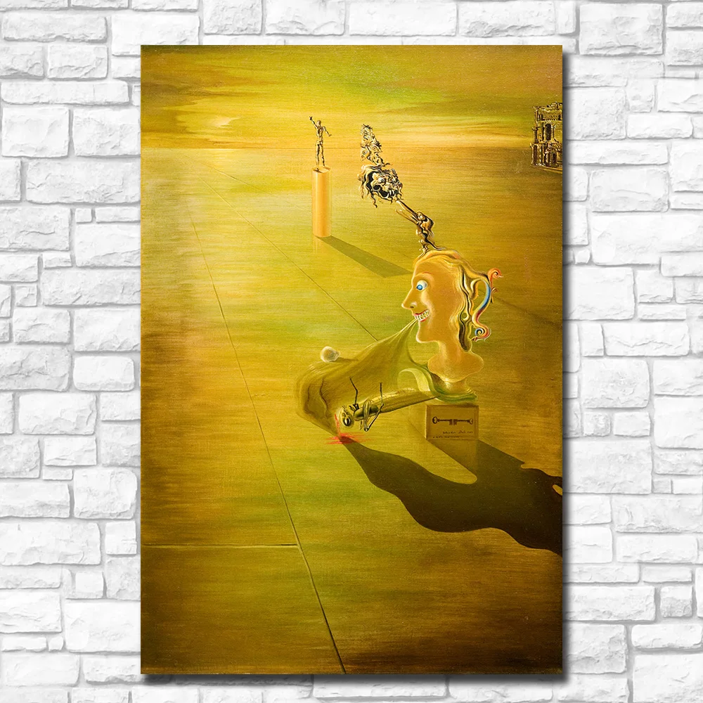 

Salvador-dali-crucifixion-corpus-hypercubus Paiting Home Decor On Canvas Modern Wall Art Canvas Print Poster Canvas Painting