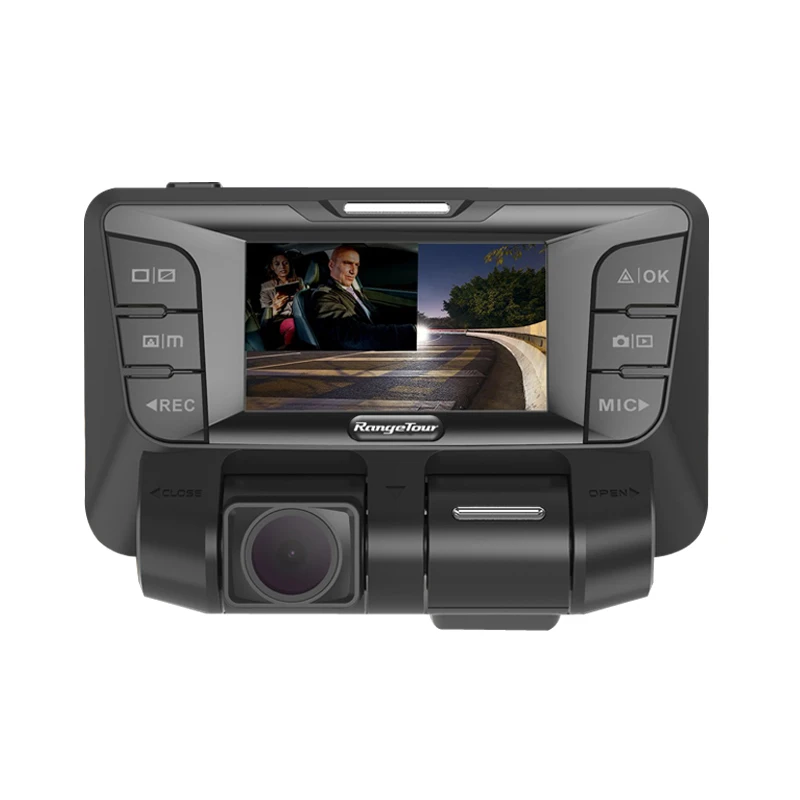 Дальний Тур Внешний gps регистратор Dashcam B90D Novatek 96660 wifi Dashboard двойной объектив Full HD