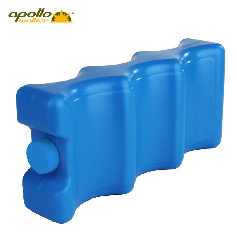 Новинка, HDPE, ледяная вода, одиночная, двусторонняя, волнистая, тип, ледяная коробка, сумка-холодильник, большая емкость, 800 мл, 600 мл, Абсорбирующая полимерная смола
