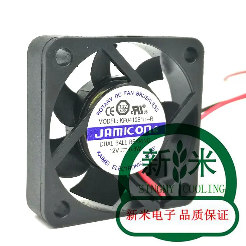 Б/у JAMICON KF0410B1H-R 12V 0 8 W 4010 40*40*10 мм 2 линии Вентилятор охлаждения |