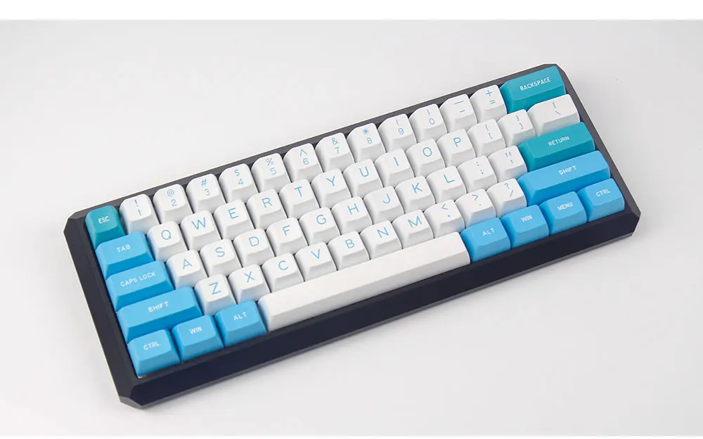 SA профиль ESC Backspace введите игровые колпачки для ключей Фиолетовый Синий Цвет колпачки для вишневой механической клавиатуры 3 колпачки для ключей