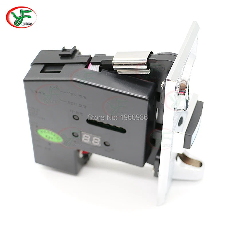 6 different coins of Multi coin selector acceptor support multi signal output 1 Jamma mean arcade game machine part | Спорт и