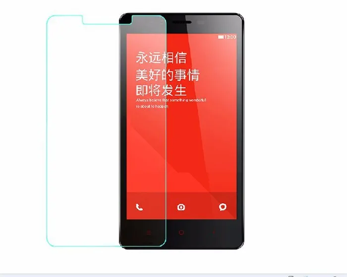 Высококачественная Защитная пленка для экрана из закаленного стекла Xiaomi Red rice note