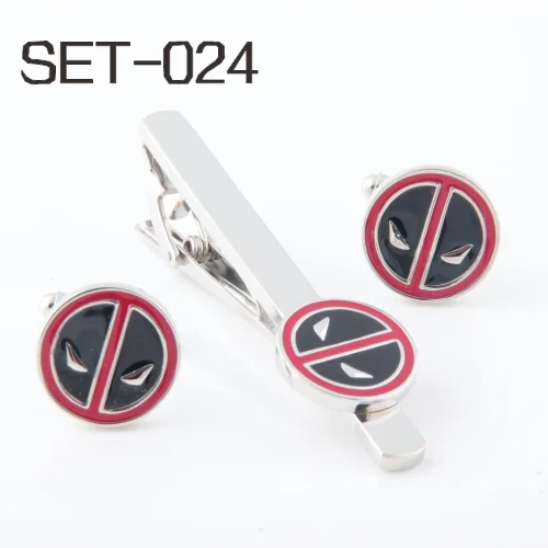 Набор зажимов для галстуков и запонок набор смешанных бесплатная доставка серия