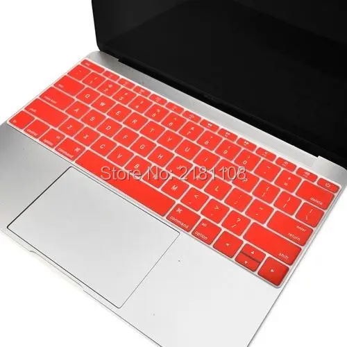2 шт./Лот Силиконовая накладка на клавиатуру для нового Macbook 12 дюймов с Retina модель