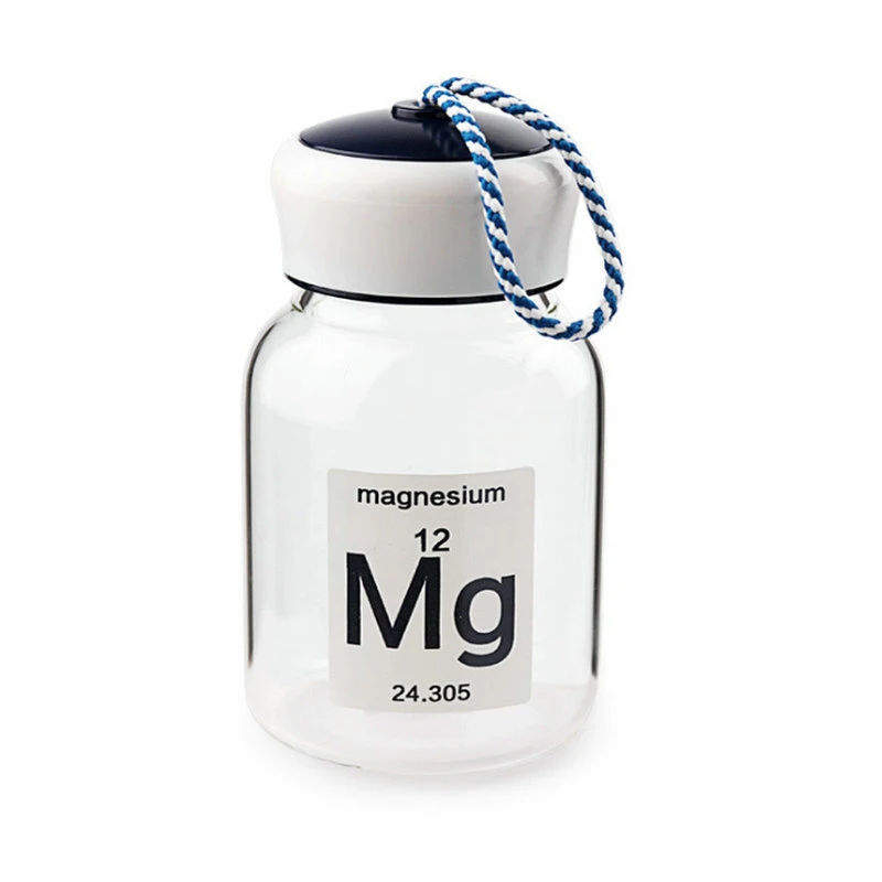 

380ml High Quality Glass Water Bottles Bamboo Lid With Rope Drink Bottled For Beverages Outdoor Brief Portable Tea Bottle