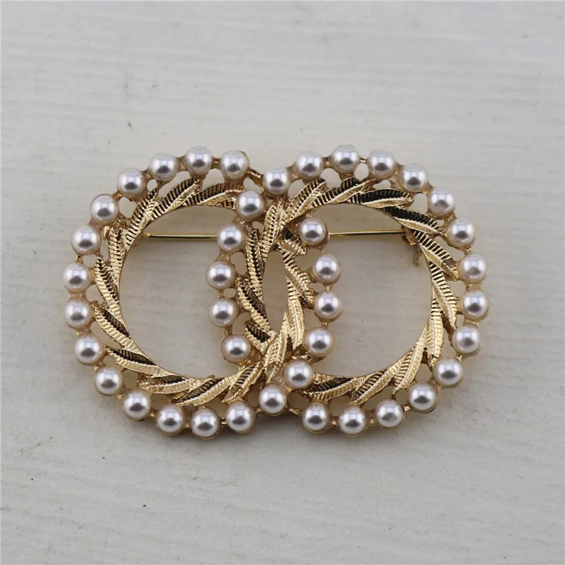 Брошь с искусственным жемчугом в японском и корейском стиле | Украшения