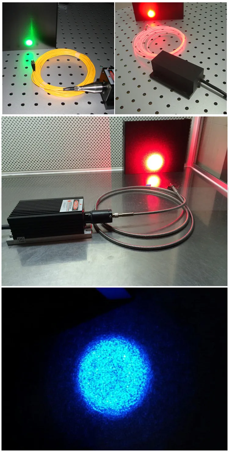 

Fiber coupled laser collimator bracket