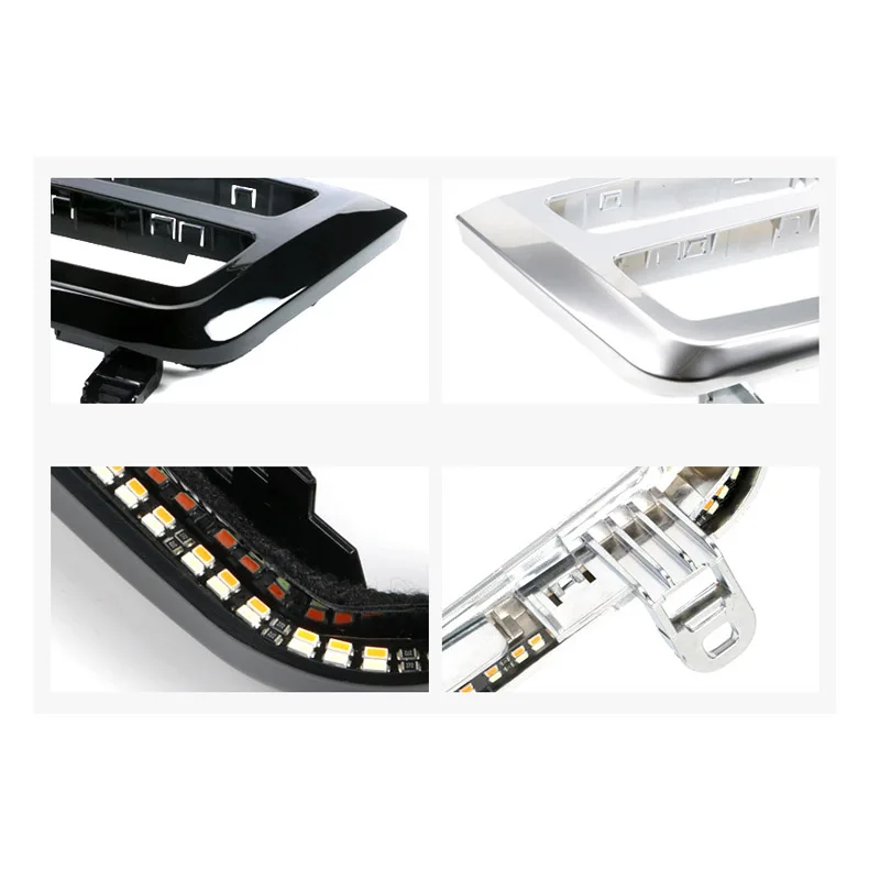 Радио отделка led приборной панели центральной консоли AC панель света с синим и