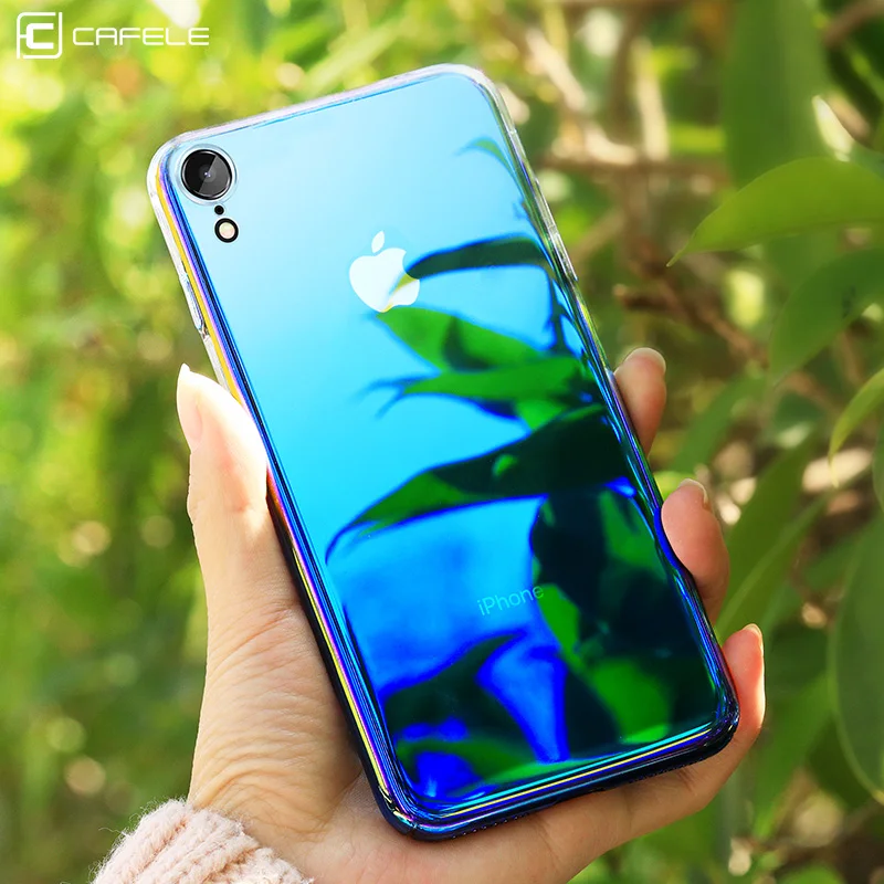 Роскошный чехол CAFELE Aurora для iPhone Xr XS Max XSMax с мягкими краями и жесткой подложкой из