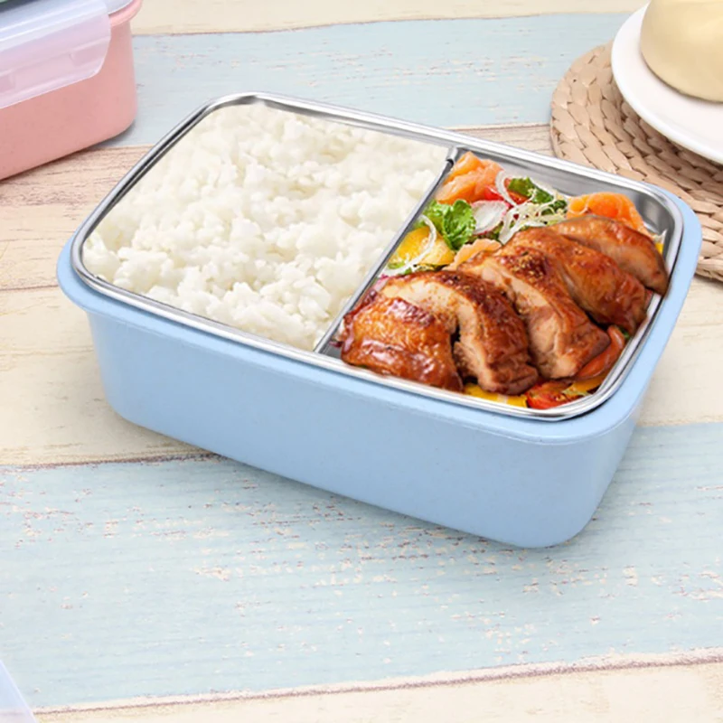 Ланч-бокс из нержавеющей стали Bento экологически чистый пищевой контейнер для