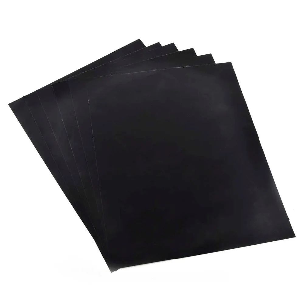 5 шт. водонепроницаемый тефлоновый антипригарный барбекю Гриль коврики лист