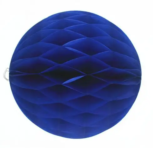 Dark Blue 1" 25 см соты шары свадьба день рождения ну вечеринку украшения детей душа ребенка свадебной событий ну вечеринку поставки бумажные фонарики для свадьбы W1606 - Цвет: Dark Blue