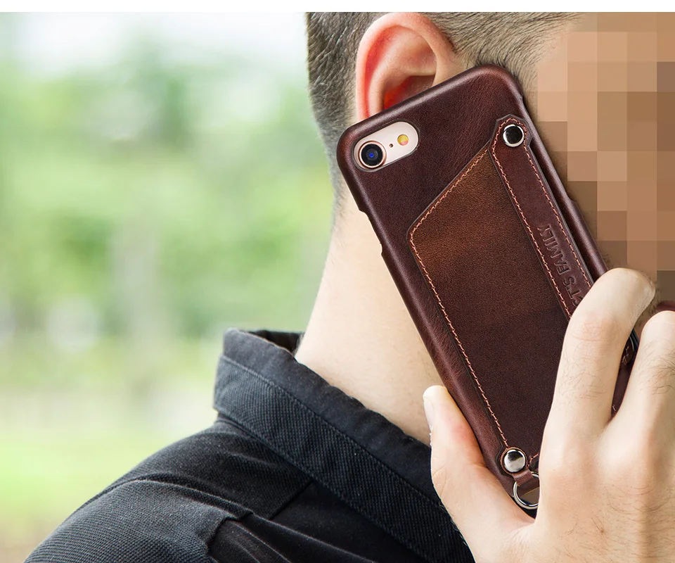 Связаться с нами для всей семьи для iPhone 8 Crazy Horse из натуральной кожи чехол для huawei P20 бумажник чехол для samsung Galaxy S9 Защитная крышка