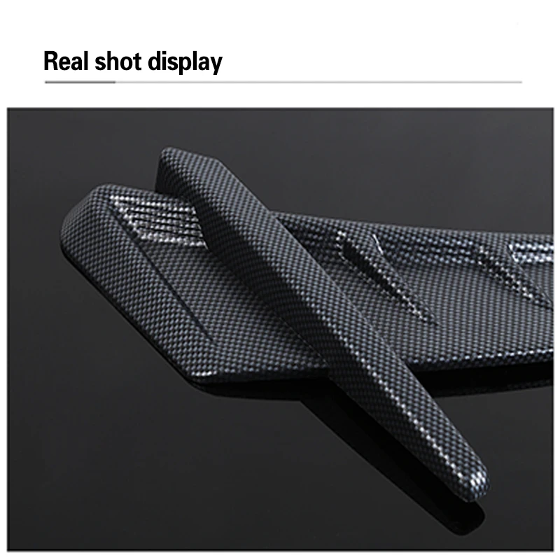 Rylybons 2 шт. автомобильный Стайлинг DIY Автомобиль 3D Акула Джилл боковое