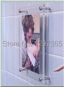 

2014 hot sales popular acrylic photo frame for home decoration 12"