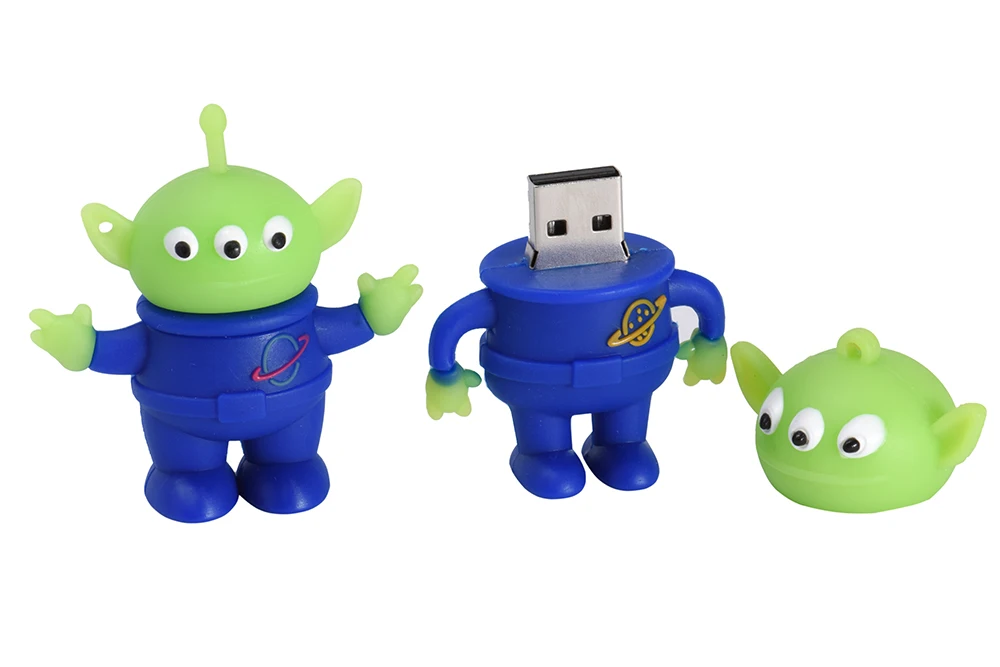 JASTER USB флэш-накопитель История игрушек мультфильма Базз Лайтер Флешка 64 ГБ 32 ГБ 16 ГБ 8 ГБ 4 ГБ карта памяти, Флеш накопитель мини-подарки