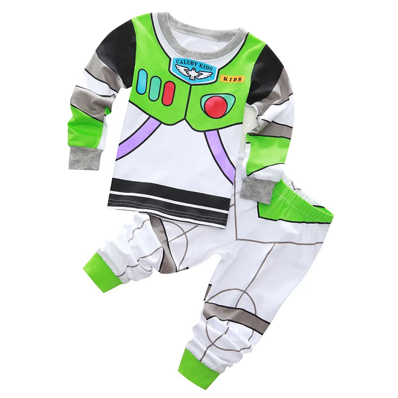 2016 детей милый мультфильм детская одежда для девочек сна Пижамный костюм Ночная