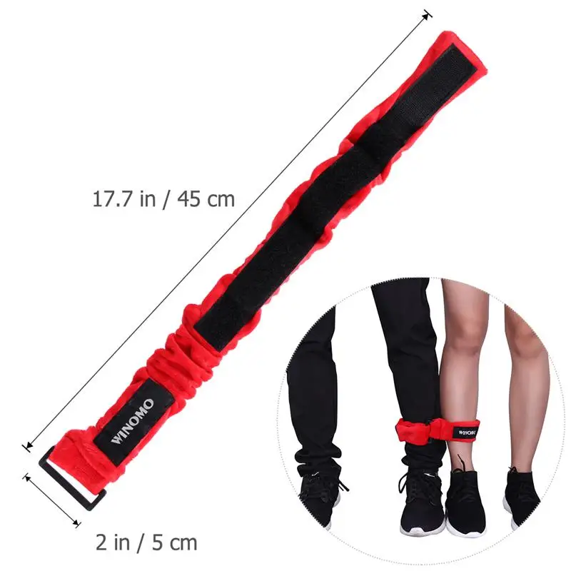 6 шт. 3 ногих гоночных лент эластичный галстук плетеные ремни для детей леггинсы