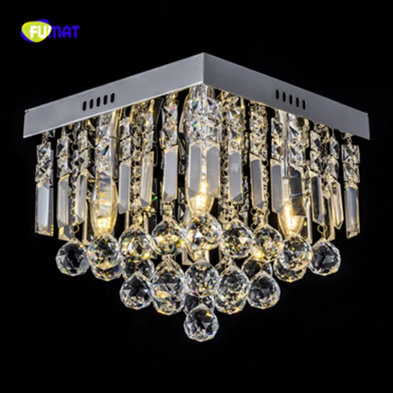 Современный светодиодный кристаллический квадратный подвесной потолочный