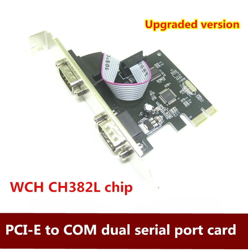

Последовательная плата PCIE, PCI-E к многопортовой последовательной расширительной карте RS232 интерфейс, промышленное управление данными, 9-конт...