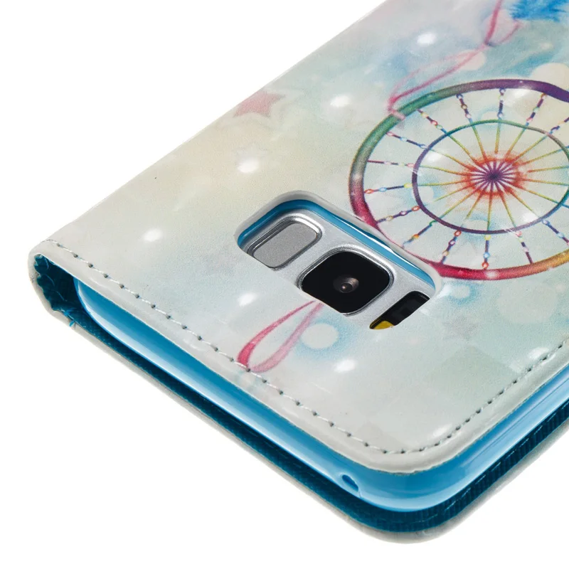 Кожаный флип-чехол из мягкого ТПУ для телефона силиконовый чехол Samsung Galaxy S5 S6 S7 Edge