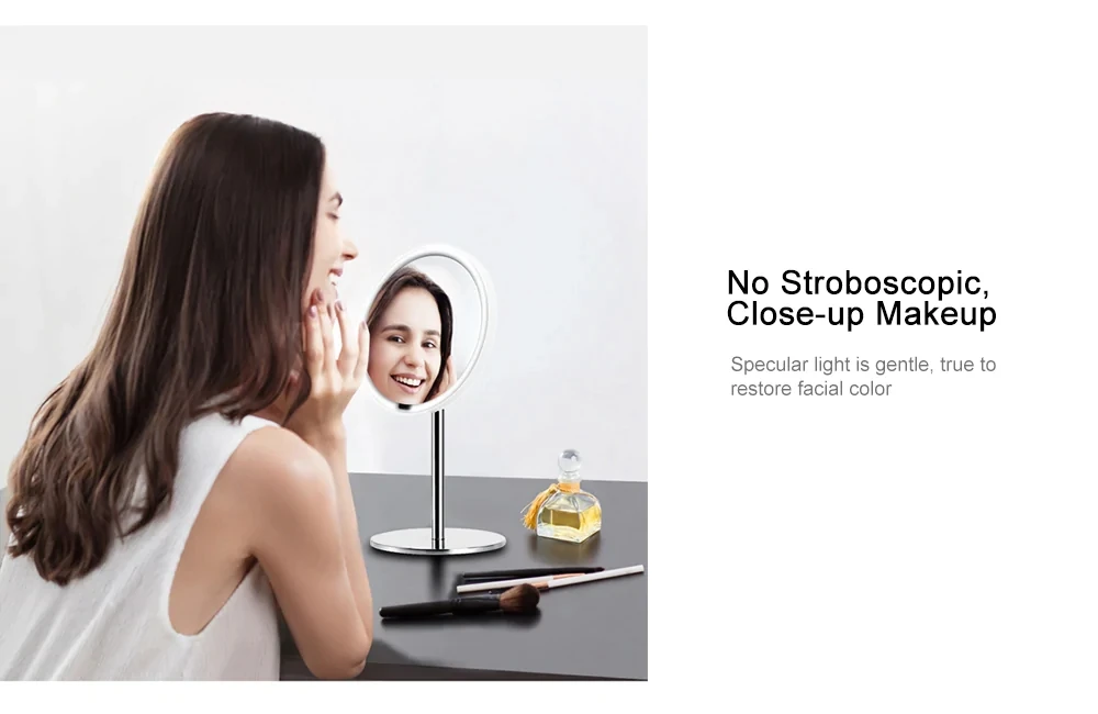 Xiaomi Mijia Yeelight портативный светодиодный зеркало для макияжа с регулируемой яркостью умный датчик движения ночник
