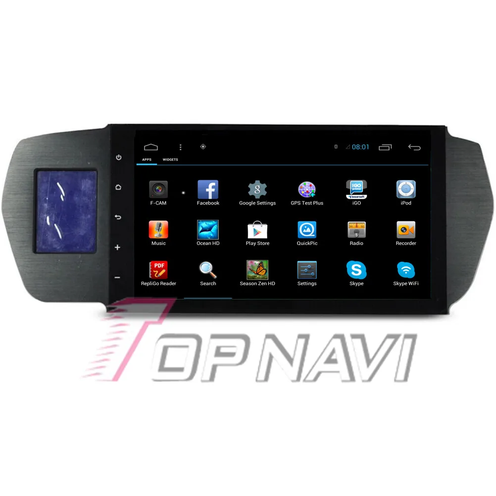 TOPNAVI четырехъядерный Android 6 0 Автомобильный GPS-навигатор для Honda Odyssey 2008 Авторадио