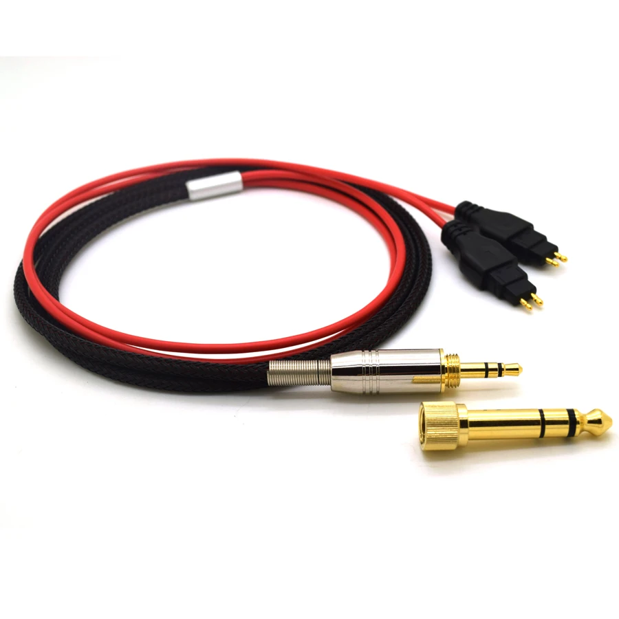 Кабель для наушников Sennheiser HD600 HD650 HD525 HD545 HD565 HD580 сменный аудиокабель с разъемом 3 5