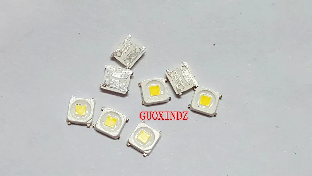 Для SAMSUNG LED LCD подсветка ТВ Приложение Flip Chip 1 5 W 3V 3228 2828 холодный белый Телевизор