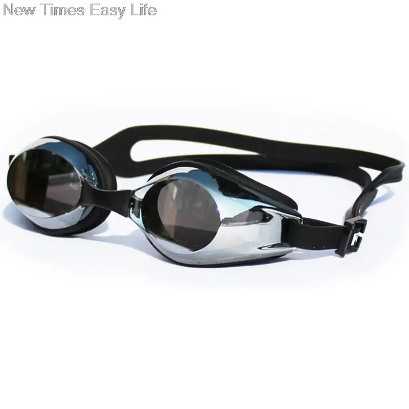 

Men Women Professional Training Electroplate Waterproof Anti fog UV Protection Silicone Swimming Goggles Glasses Swim Eyewear