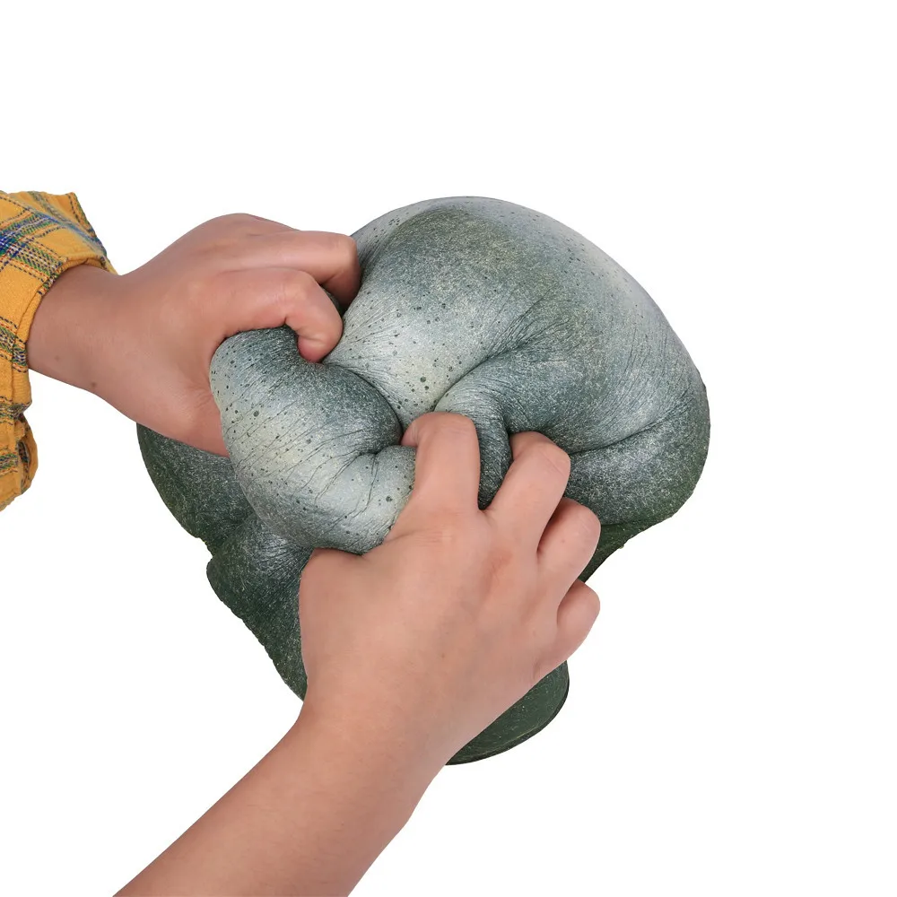 HIINST милые игрушки пушистые Squishies Squeeze Jumbo супер гигантские мягкие канталупы медленно поднимающаяся сжимающая игрушка для снятия стресса MJ1025