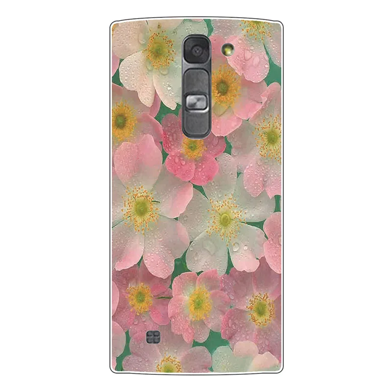 ZX09 Задняя крышка чехол для LG Magna G4c H522Y H502f H500F H525N короны цветка башни однотонный Мягкий чехол из TPU силиконовый чехол для LG G4 мини Чехол - Цвет: ZX09