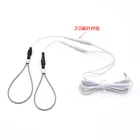 Проводящая головка пениса кольцо электрошок E-stim аксессуары электрический стимулятор сосков грудные зажимы интимные игрушки для женщин и мужчин