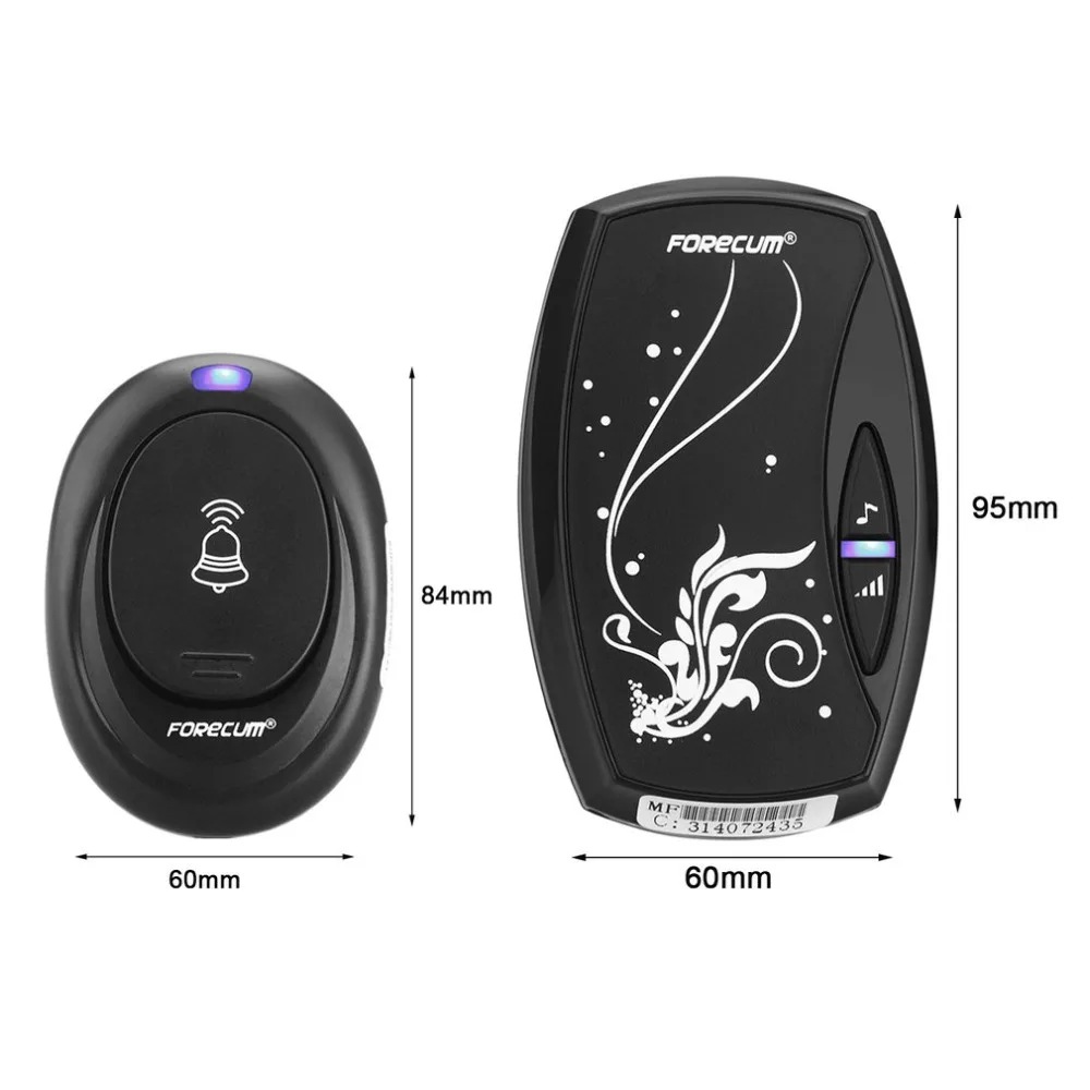 Дверной звонок с 36 курантами ЕС штекер один приемник водостойкий в тип