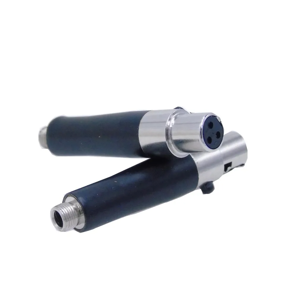 Высокое качество 10 шт./лот Mini xlr 3 pin гнездо к 5 мм 1/8 &quotстерео Женский аудио адаптер