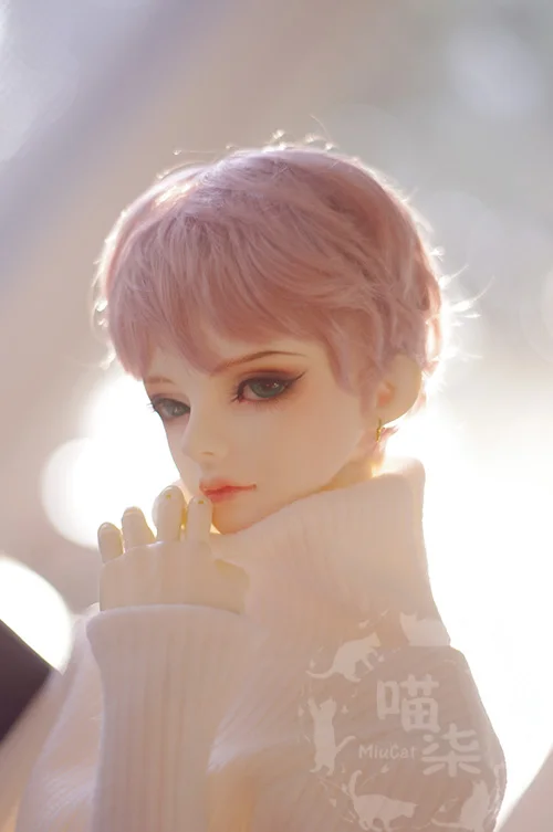 Кукла MiuCat BJD одежда 1/3 SD10 SD13 SD17 свитер с высоким воротником черный белый|doll
