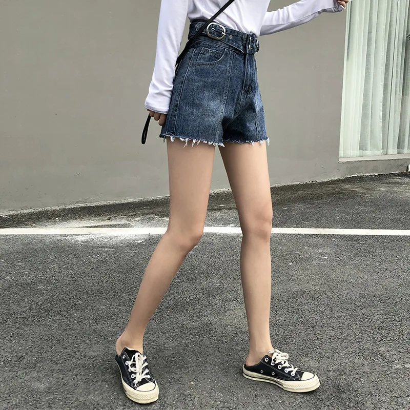 2019 новые шорты с высокой талией Harajuku женская летняя осенние женские горячие