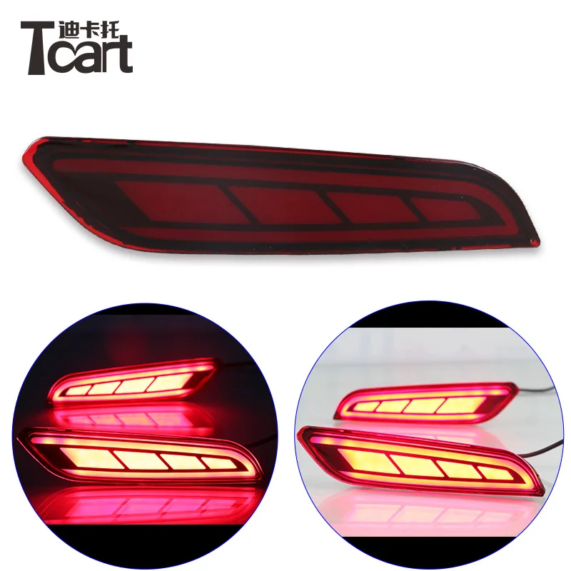 

Tcart For Hyundai Crete IX25 2017 2018 Led LED Tail Rear Bumper Reflector Lights Brake Stop Lamps