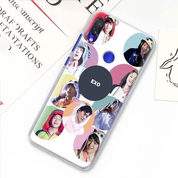 EXO band k-pop kpop чехол для телефона для Xiao mi Red mi 7 5 6 Pro Note 7 Pro 5 5A 6 mi A1 A2 8 Lite 9 чехол Coque - Цвет: 10