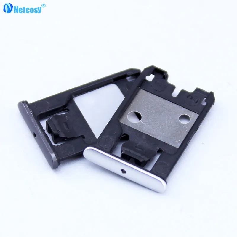 

Netcosy For Nokia Lumia 925 SIM Card Tray Change And Repair Damage Parts For Nokia Lumia 925 SIM Silver And Black Replacement
