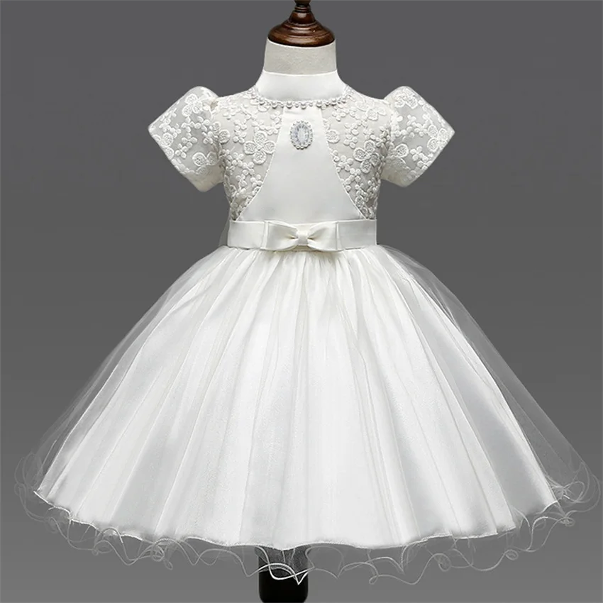 2017 Летние Детские платья для девочек бальное платье маленьких детское вечерние