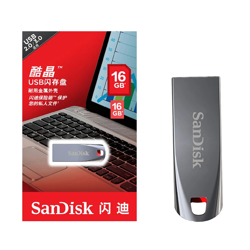 USB флеш-накопитель Sandisk CZ71 32 ГБ 16 8 64 | Компьютеры и офис