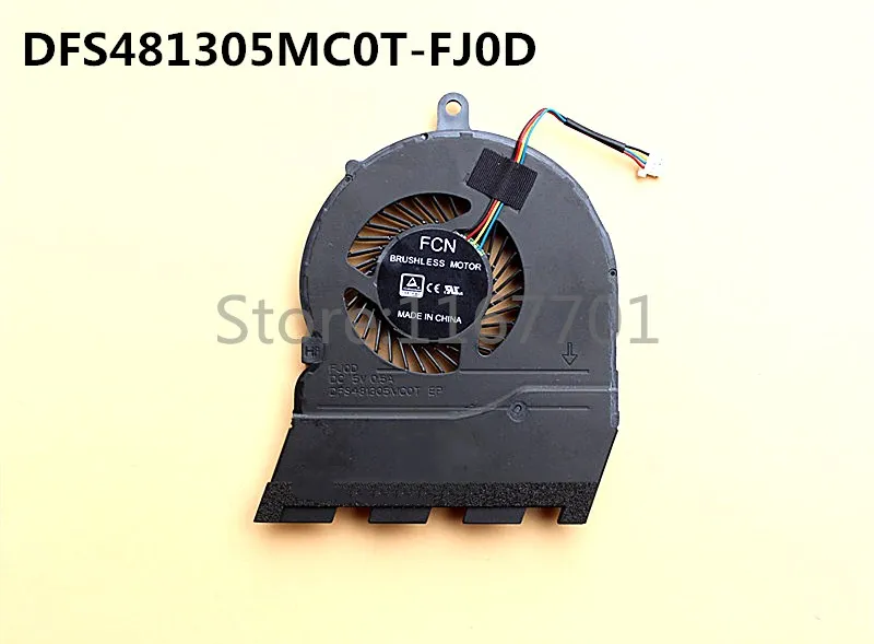 

New Original Laptop/Notebook CPU Cooling Fan For Dell inspiron 15G 5000 5567 DFS481305MC0T-FJ0D NS55B04-16B18