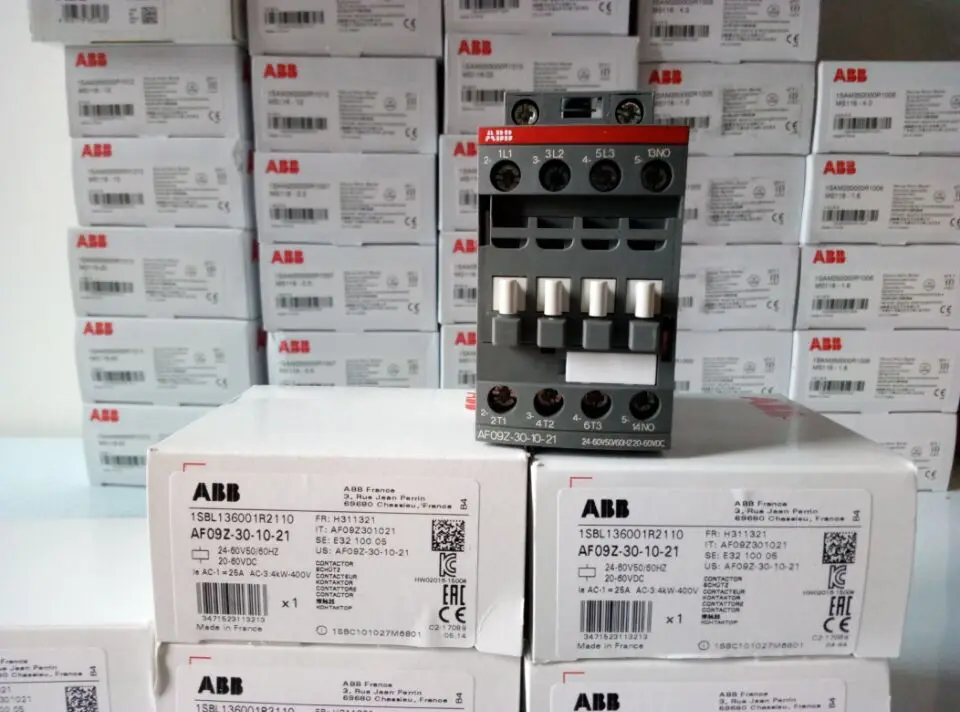 ABB контактор AF09Z-30-10-21/AF09Z-30-01-21 DC обмен 1 шт