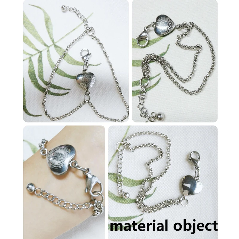 ELSEMODE романтическое сердце любви Дева Мария Иисус двойные слои искусственная