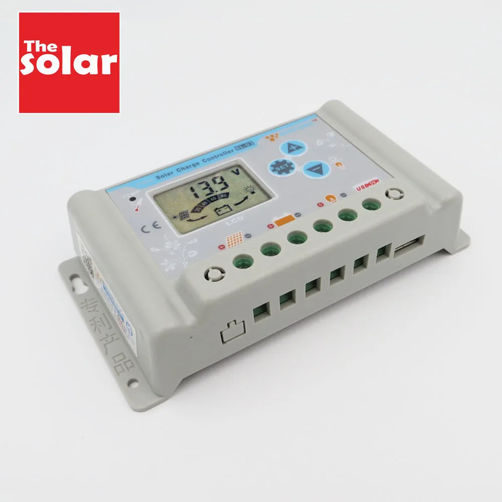 Регулируемый регулятор солнечного заряда 30A 10A LCD LI-Ion Ni-MH LiFePO4 батарея 44 4 V 21 2 48V 60V |